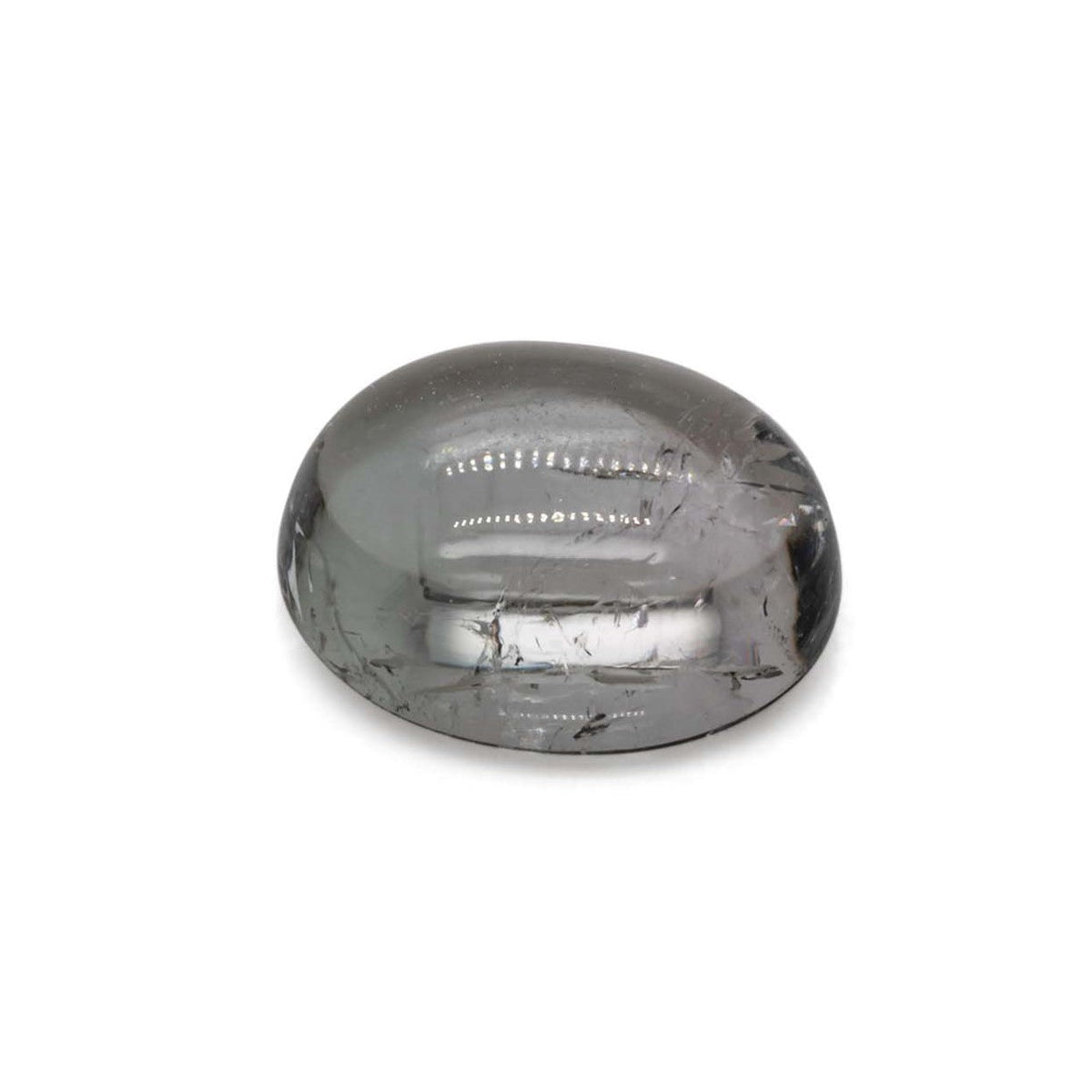 Turmalin - grau, oval, 8,7x7mm, 2,11 ct, Nr. TR99107