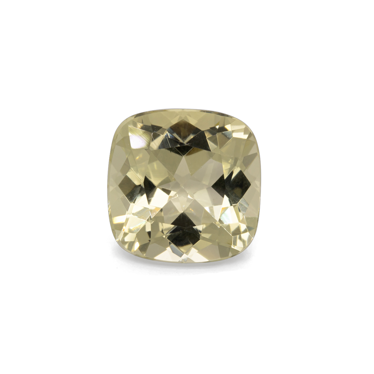 Beryll - antik, gelb, 10x10 mm, 3,84 ct, Nr. BY90032