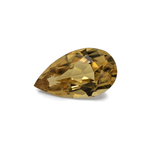 Tourmaline - yellow, pear, 8.9x5.1 mm, 0.93 ct, No. TR101322