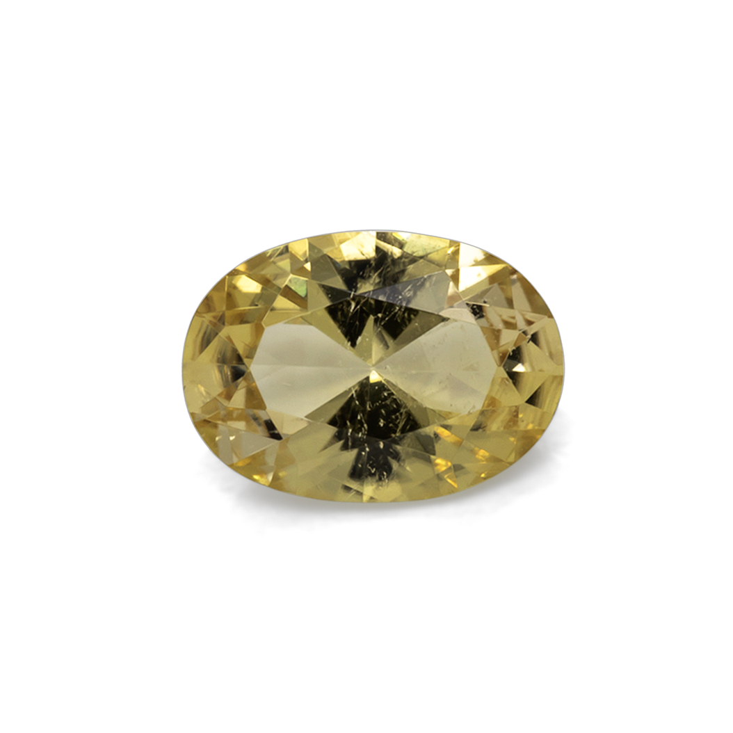 Turmalin - gelb, oval, 7.1x5 mm, 0.70 ct, Nr. TR101326