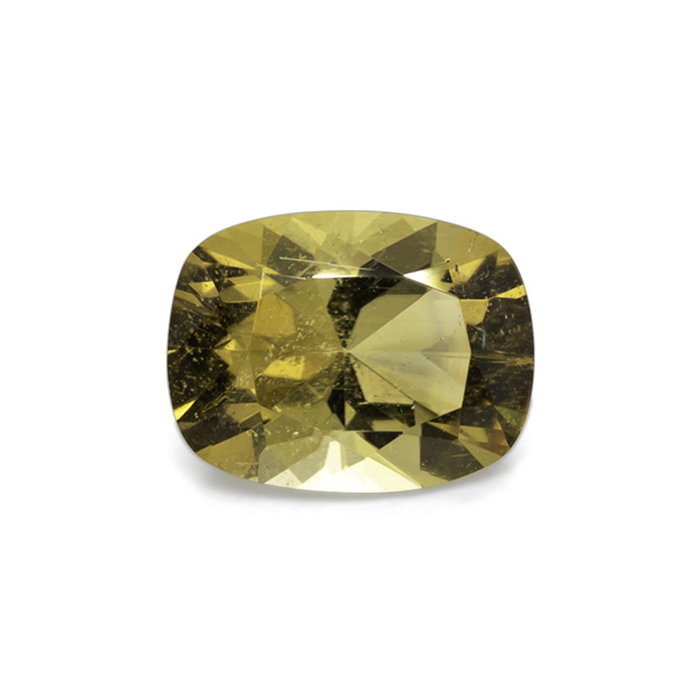 Turmalin - gelb, antik, 7.9x6.1 mm, 1.25 ct, Nr. TR101323