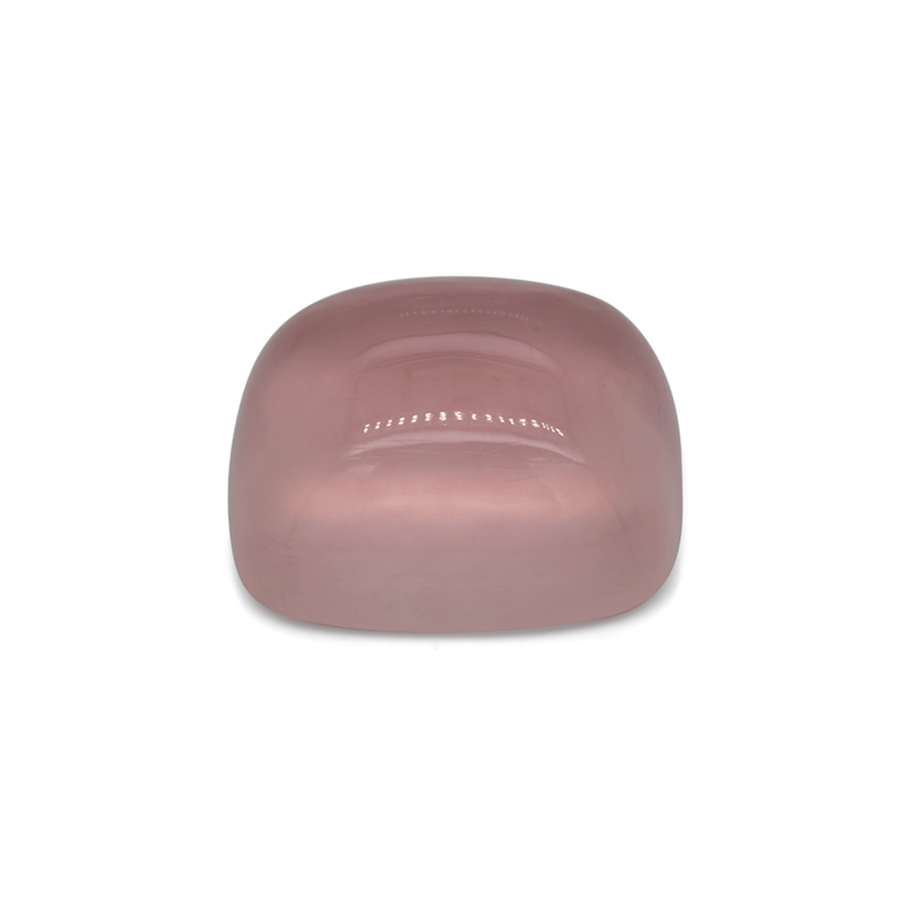 Rose Quartz - light pink, cushion, 21x17.8 mm, 33.69 ct, No. RO00009