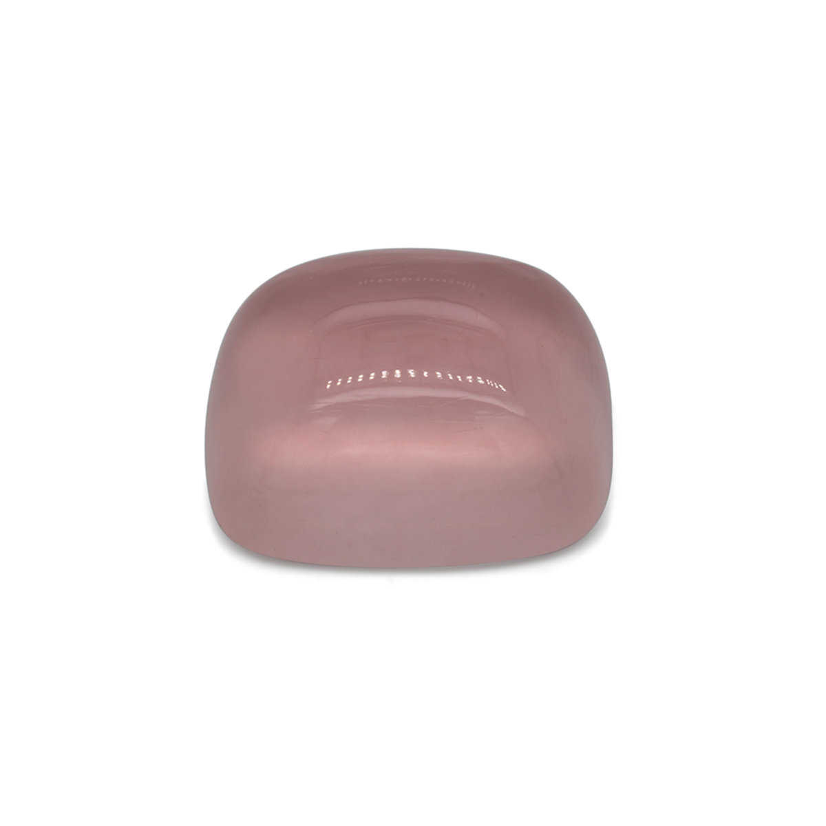 Rose Quartz - light pink, cushion, 21x17.8 mm, 33.69 ct, No. RO00009