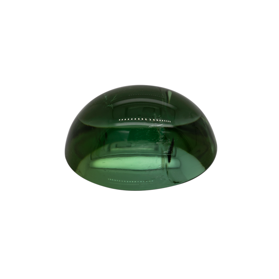 Turmalin - grün, oval, 17,4x12,8 mm, 16,28 ct, Nr. TR991029