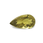 Turmalin - gelb, birnform, 8,7x4,9 mm, 0,78 ct, Nr. TR101331