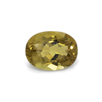 Turmalin - gelb, oval, 8x6 mm, 1.30 ct, Nr. TR101327