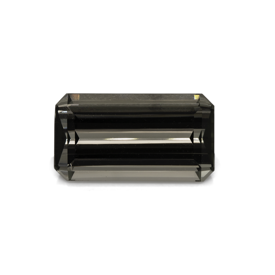 Tourmaline - gray/brown, octagon, 12.9x7.1 mm, 3.72 ct, No. TR991037