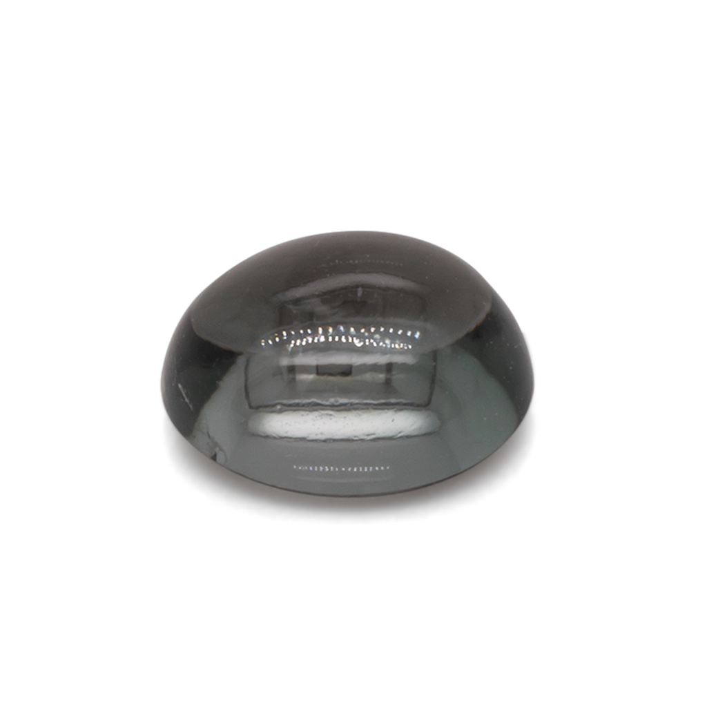 Turmalin - grau, oval, 6,8x5,5 mm, 1,06 ct, Nr. TR99103