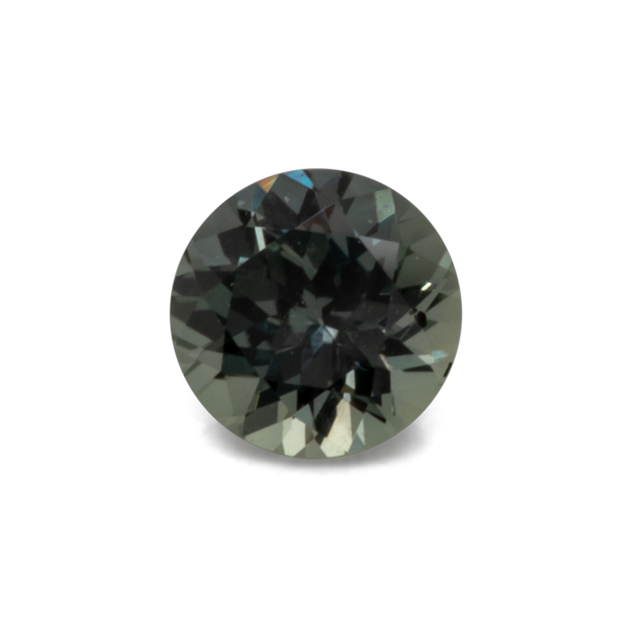 Saphir - grau, rund, 4x4 mm, 0.32 ct, Nr. XSR11219