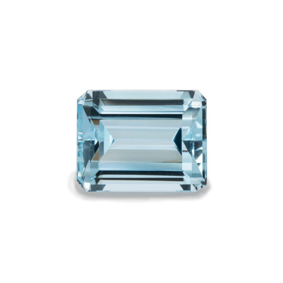 Aquamarine - A, octagon, 9x7 mm, 2.20 ct, No. A34001
