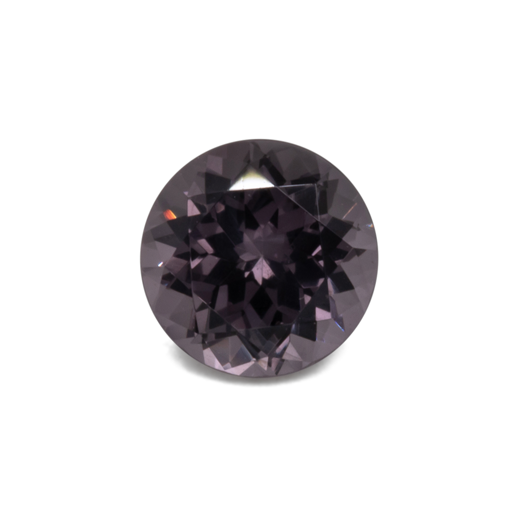 Spinell - lila/grau, rund, 5,1x5,1 mm, 0,55-0,59 ct, Nr. SP90018