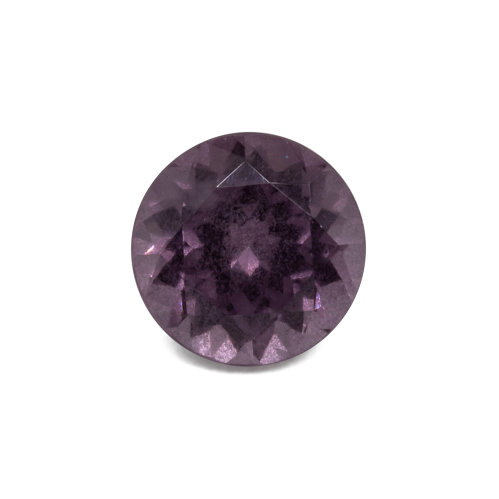 Spinell - lila, rund, 5.1x5.1 mm, 0.58 ct, Nr. SP90017