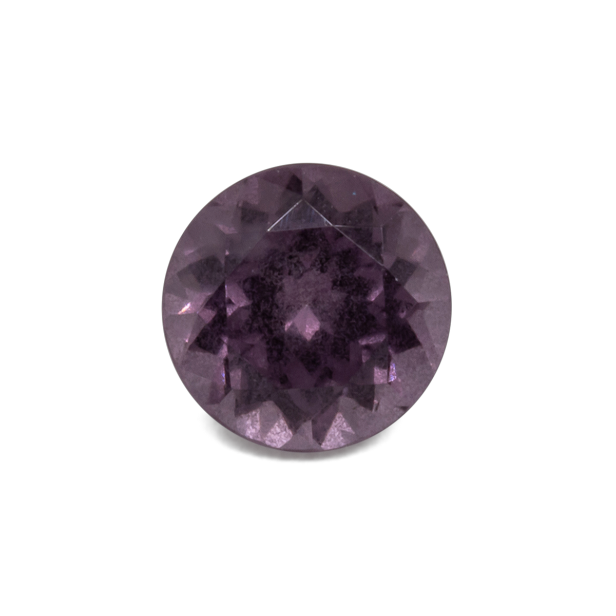 Spinell - lila, rund, 5.1x5.1 mm, 0.58 ct, Nr. SP90017