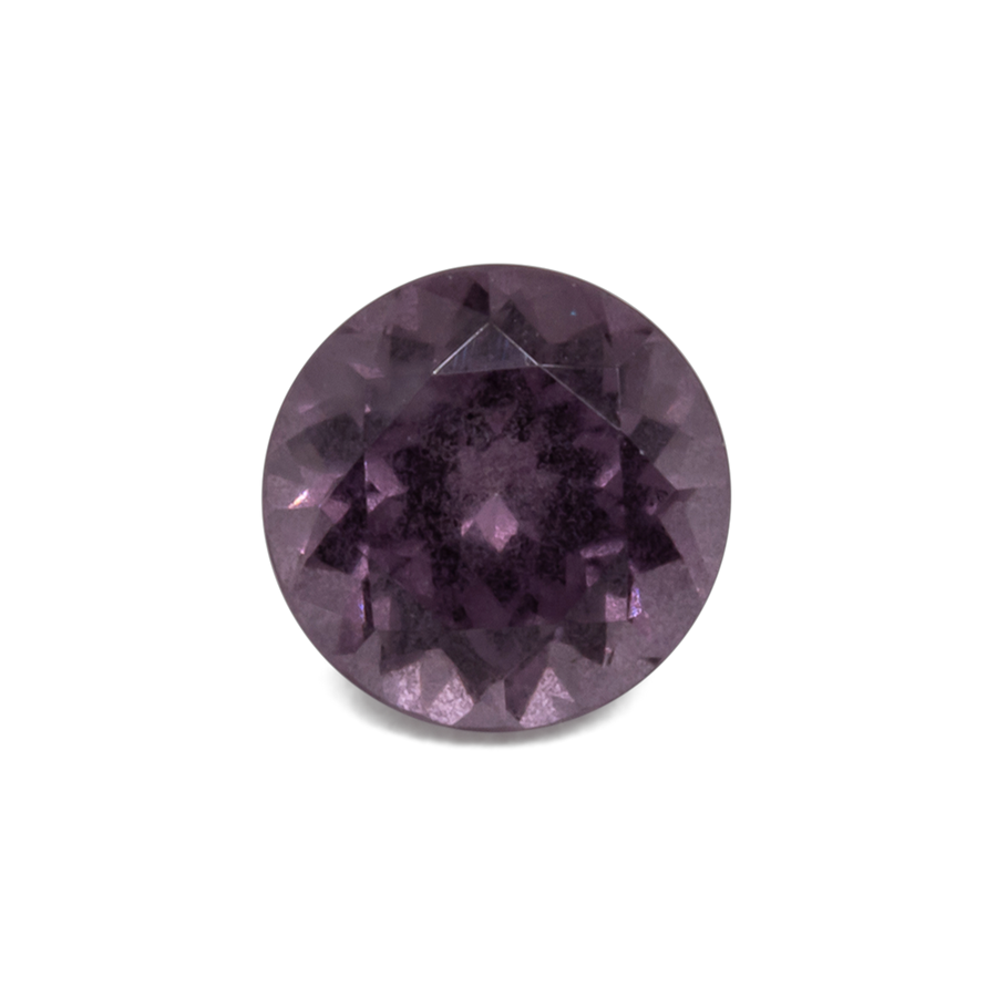 Spinell - lila, rund, 5.1x5.1 mm, 0.58 ct, Nr. SP90017