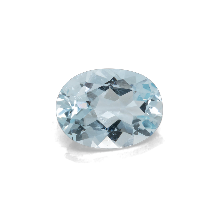 Aquamarin - A, oval, 8x6 mm, 1.10 - 1.18 ct, Nr. A99053
