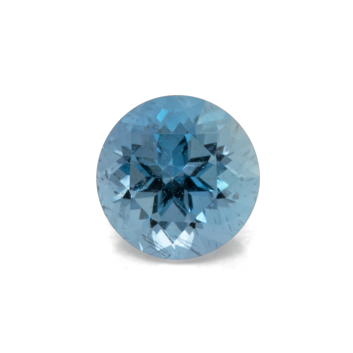 Aquamarin - AAA, rund, 4.5x4.5 mm, 0.35-0.38 ct, Nr. A99042