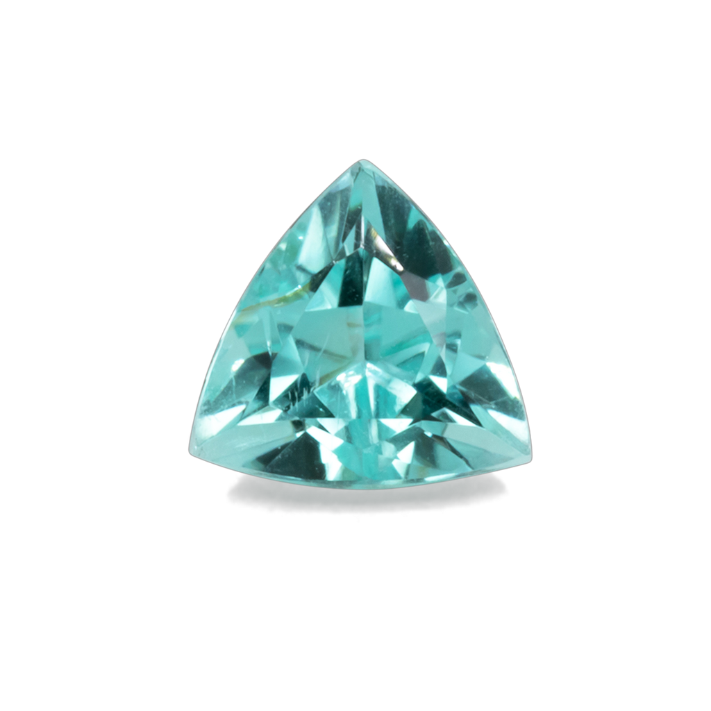 Paraiba Turmalin - blau, trillion, 5x5.1 mm, 0.43 ct, Nr. PT90017
