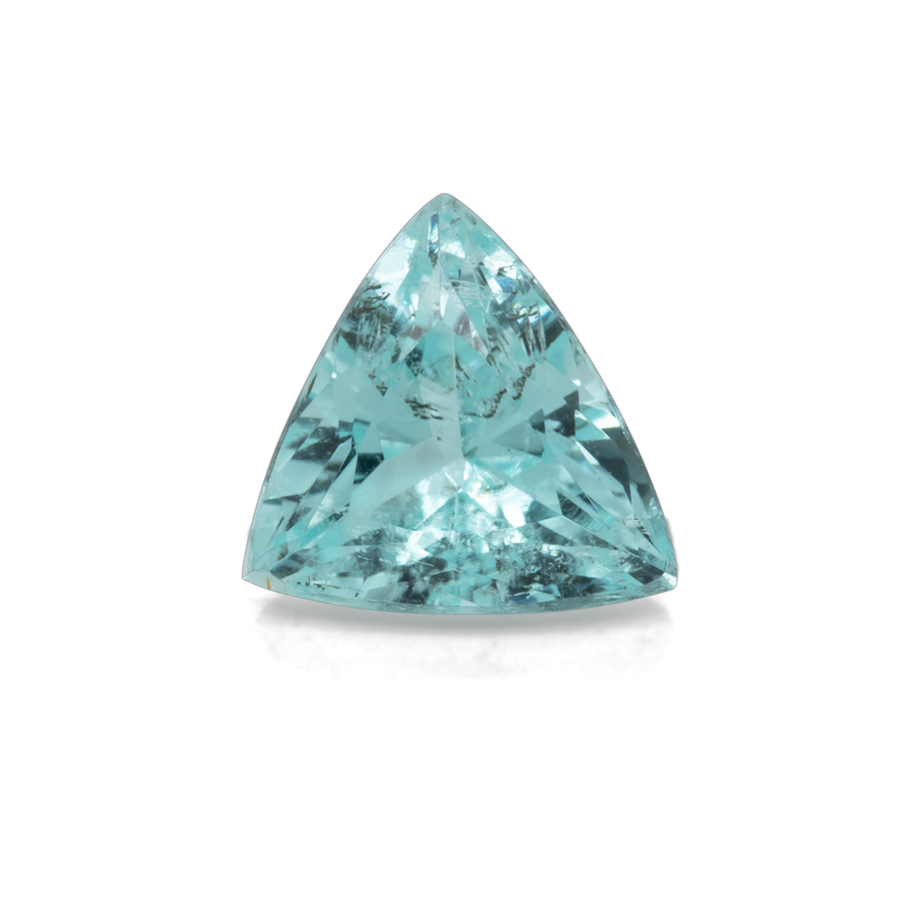 Paraiba Tourmaline - blue, trillion, 7x6.8 mm, 0.94 ct, No. PT90016