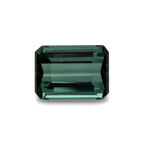 Tourmaline - green, octagon, 6.9x5 mm, 1.01-1.05 ct, No. TR99395