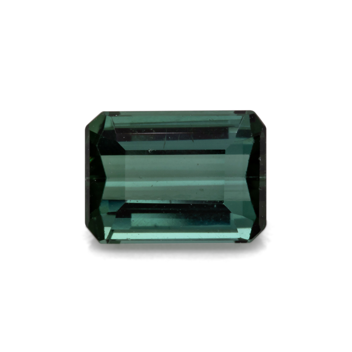 Tourmaline - green, octagon, 6.9x5 mm, 1.01-1.05 ct, No. TR99395