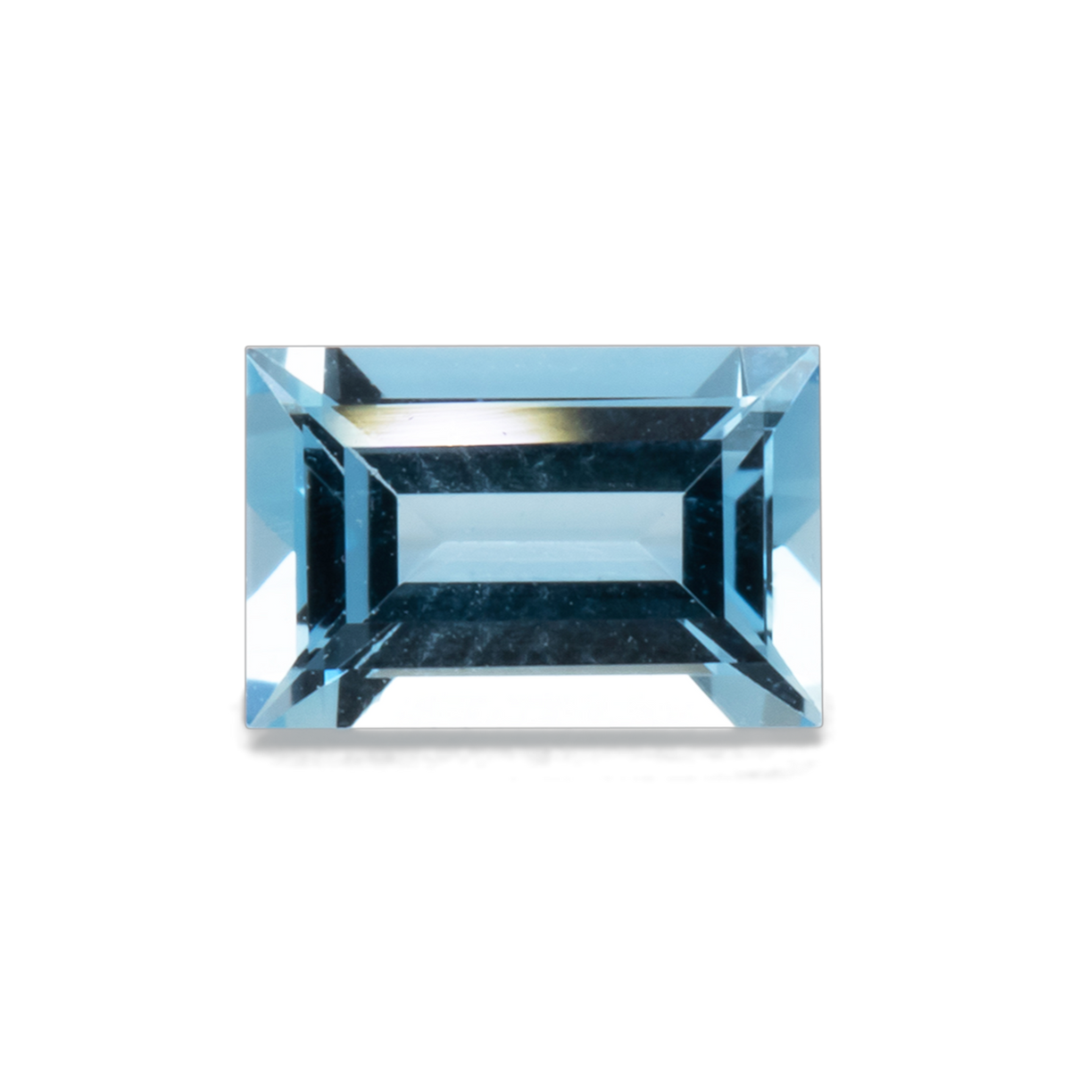 Aquamarin - AA, rechteck, 6x4 mm, 0.48 ct, Nr. A99003