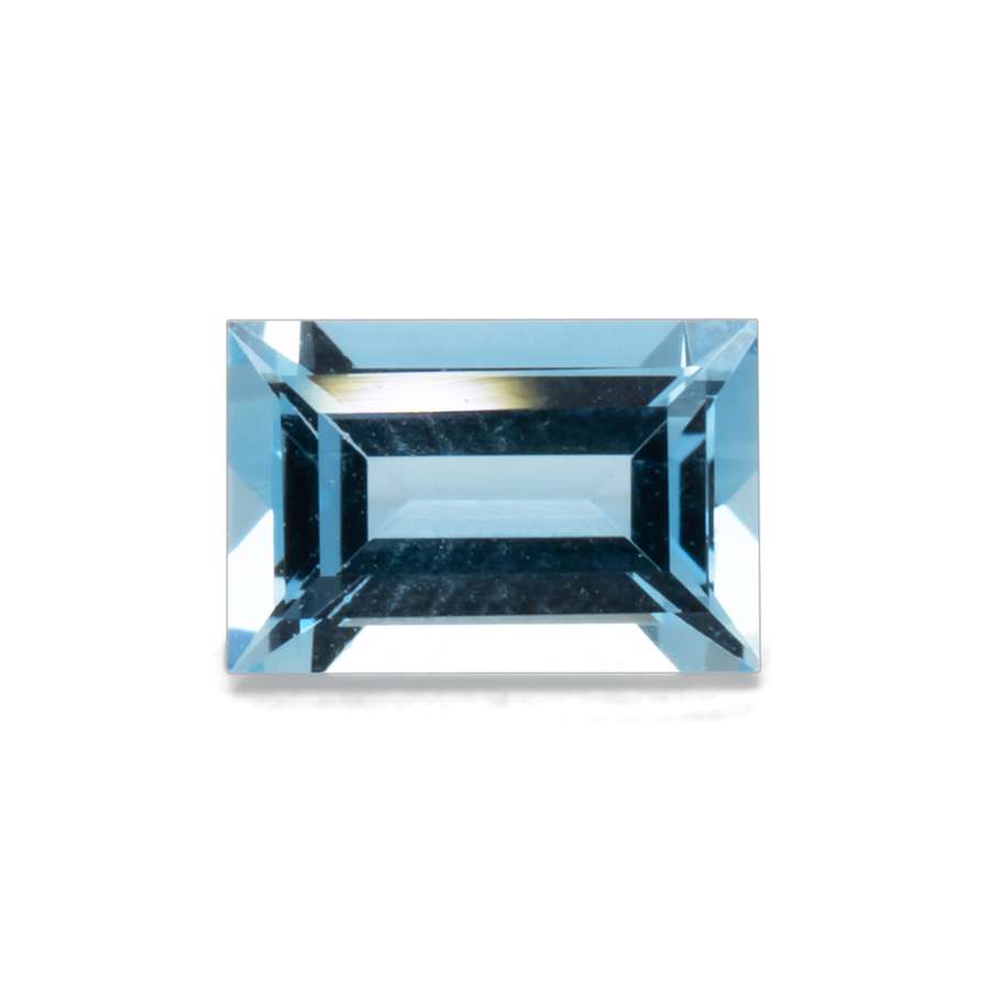 Aquamarin - AA, rechteck, 6x4 mm, 0.48 ct, Nr. A99003