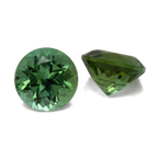 Tourmaline - green, round, 4x4 mm, 0.25 - 0.28 ct, No. TR991061