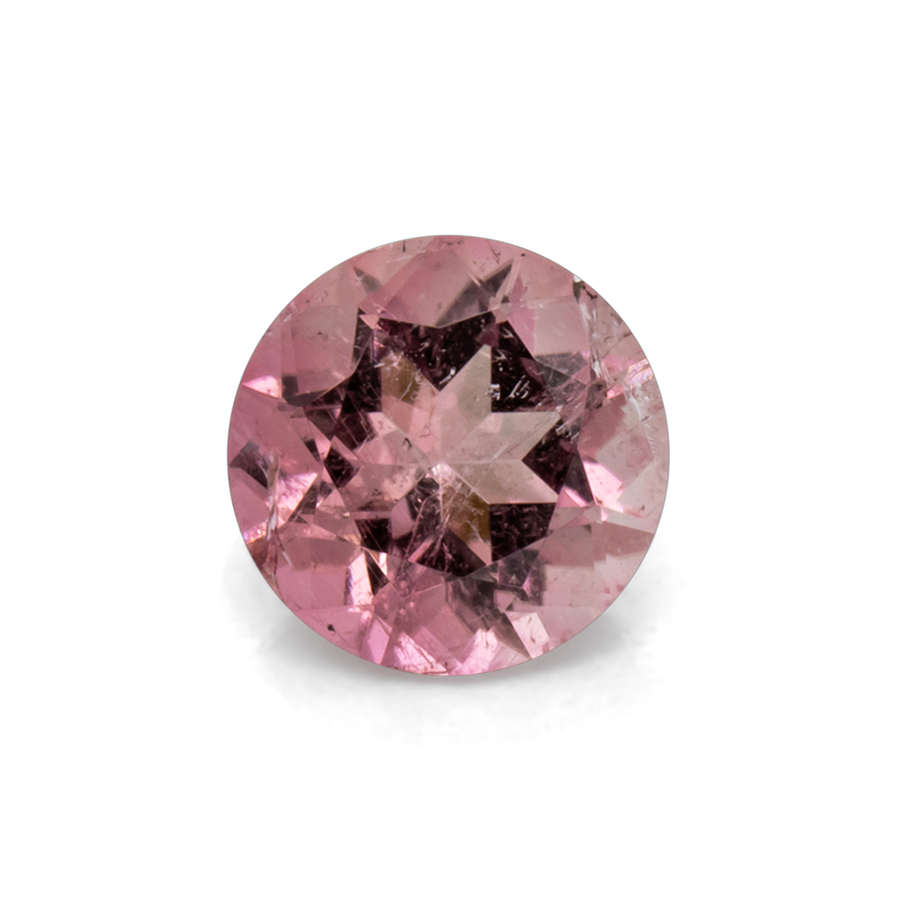 Tourmaline - light pink, round, 5.5x5.5 mm, 0.60 ct, No. TR101307