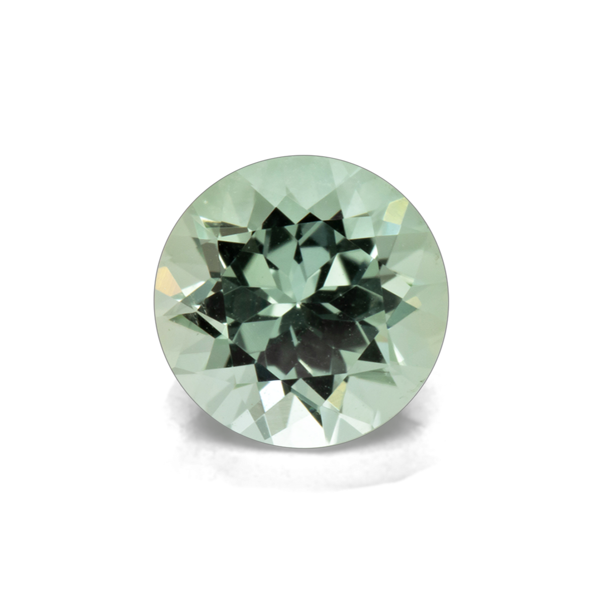 Tourmaline - green, round, 7x7 mm, 1.33 ct, No. TR991054