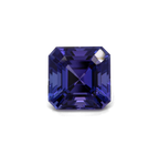 Tansanit - AAA, asscher, 10x10 mm, 5.62 ct, Nr. TZ99025