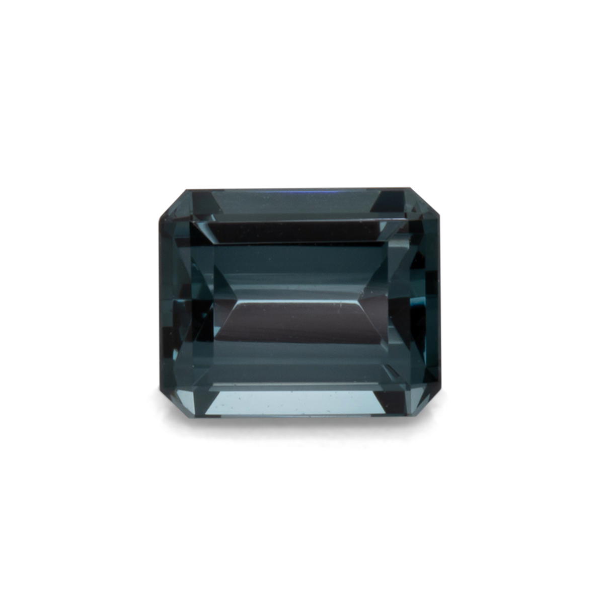 Spinel - gray, octagon, 5.6x4.5 mm, 0.75 ct, No. SP90054
