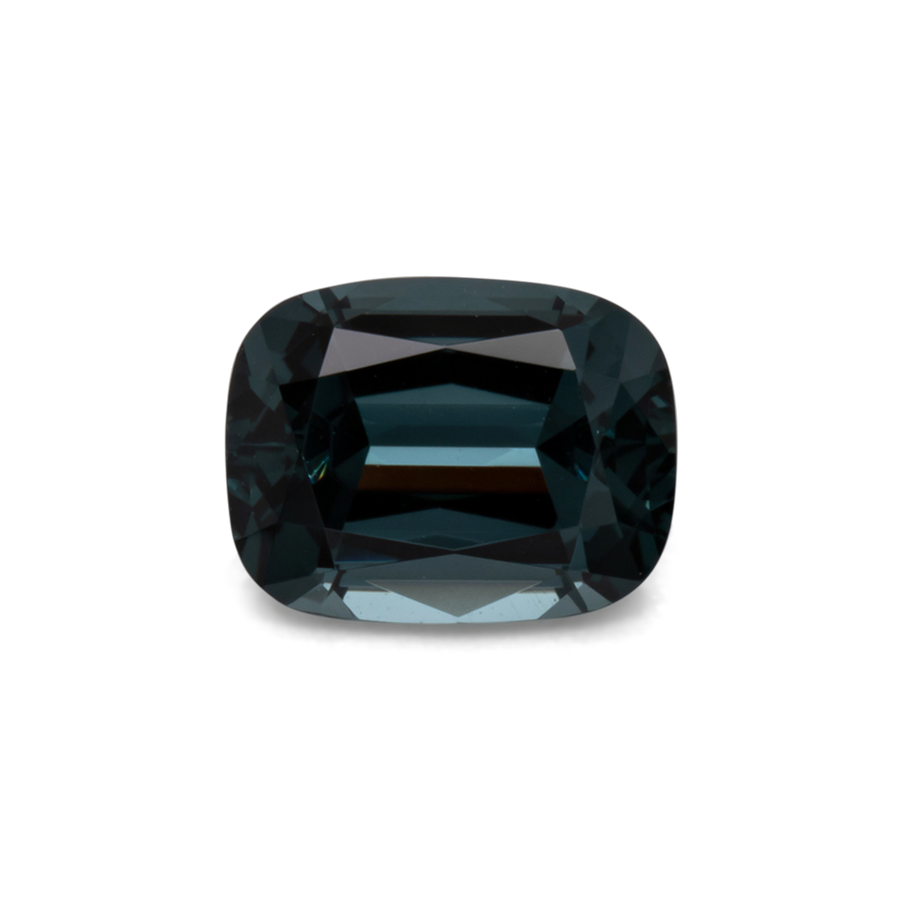 Spinel - gray, cushion, 7.1x5.5 mm, 1.22 ct, No. SP90053