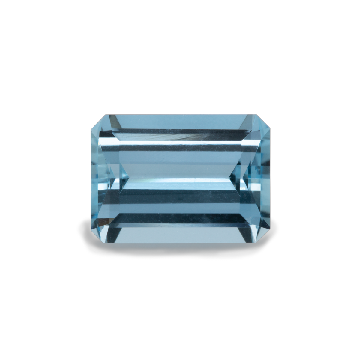 Aquamarin - AA, achteck, 7x5 mm, 0,82-0,86 ct, Nr. A32002