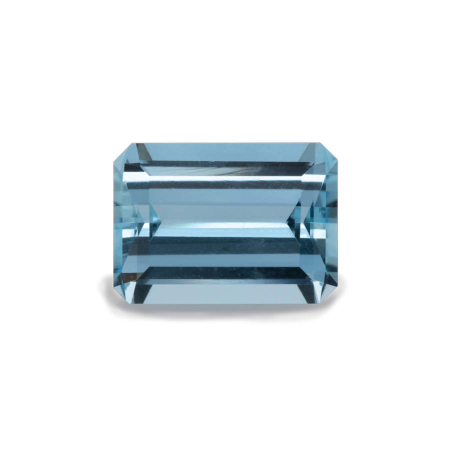 Aquamarin - AA, achteck, 7x5 mm, 0,82-0,86 ct, Nr. A32002