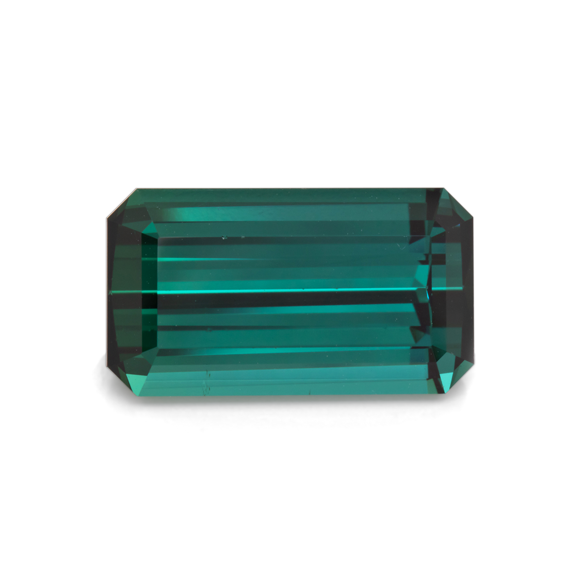 Tourmaline - green, octagon, 16.6x9.3 mm, 9.57 ct, No. TR991065
