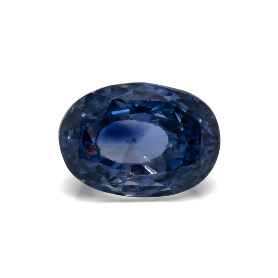 Saphir - blau, antik, 11x9 mm, 4.49 ct, Nr. XSR11246