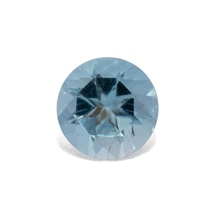 Aquamarin - AA, rund, 3.5x3.5 mm, 0.13 - 0.16 ct, Nr. A99063