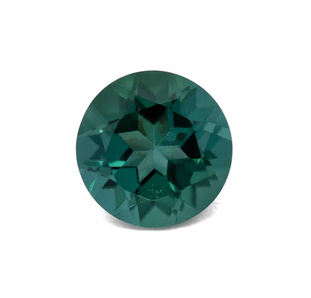 Turmalin - grün, rund, 5.5x5.5 mm, 0.52 - 0.64 ct, Nr. TR991063