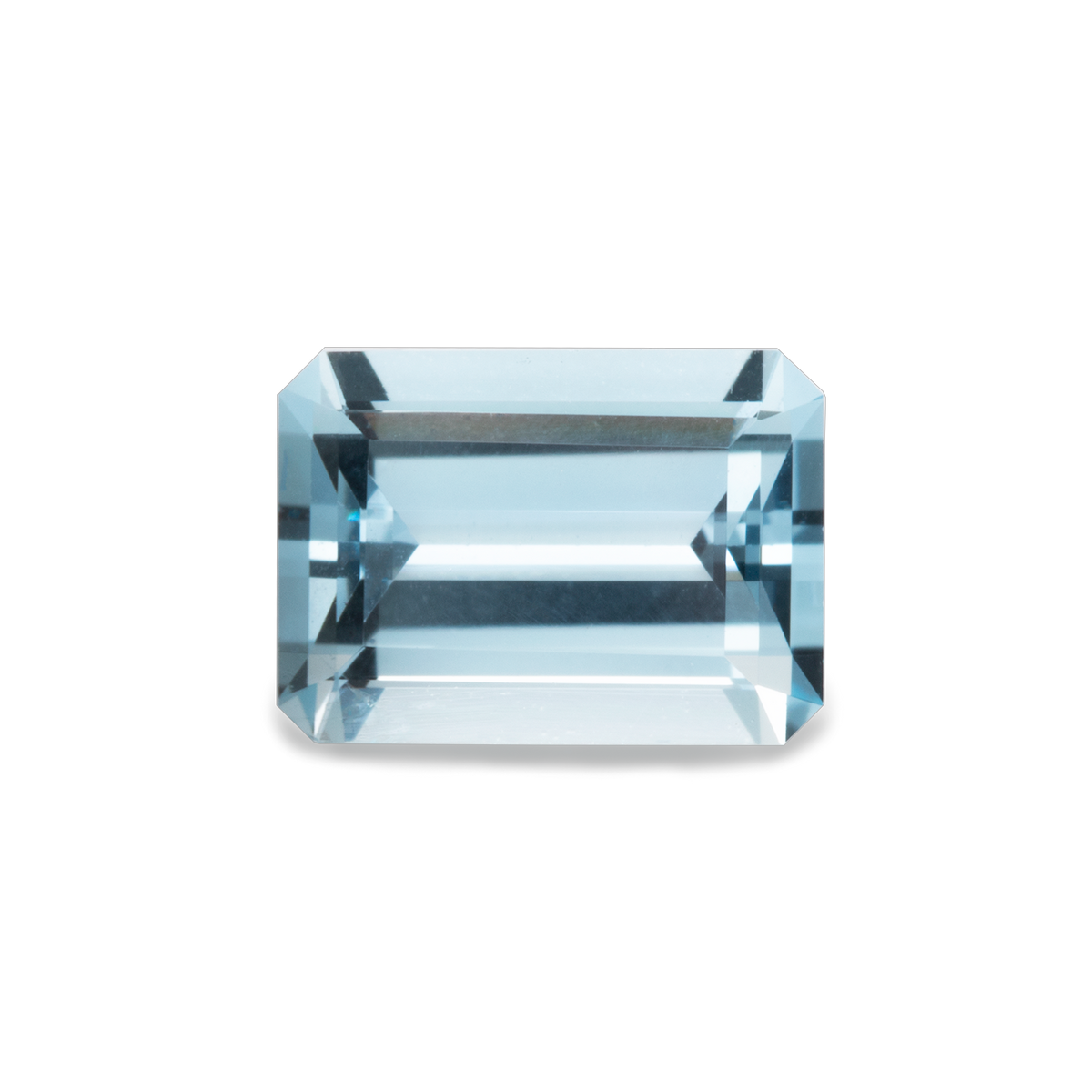 Aquamarin - A, achteck, 7x5 mm, 0,79-0,89 ct, Nr. A32001
