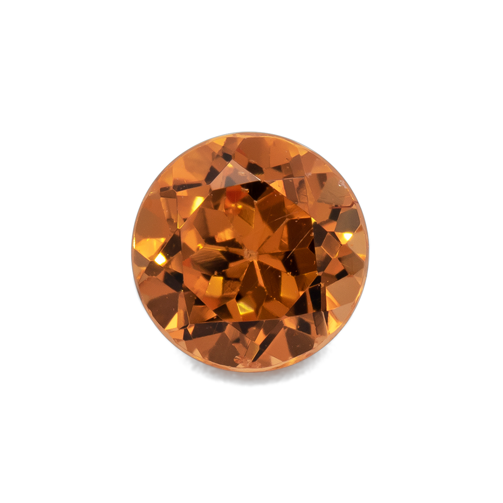 Mandarin Granat - orange, rund, 5x5 mm, 0.66 - 0.71 ct, Nr. MG99060