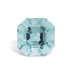 Beryl - green, asscher, 14.1x14.1 mm, 11.46 ct, No. BY90043
