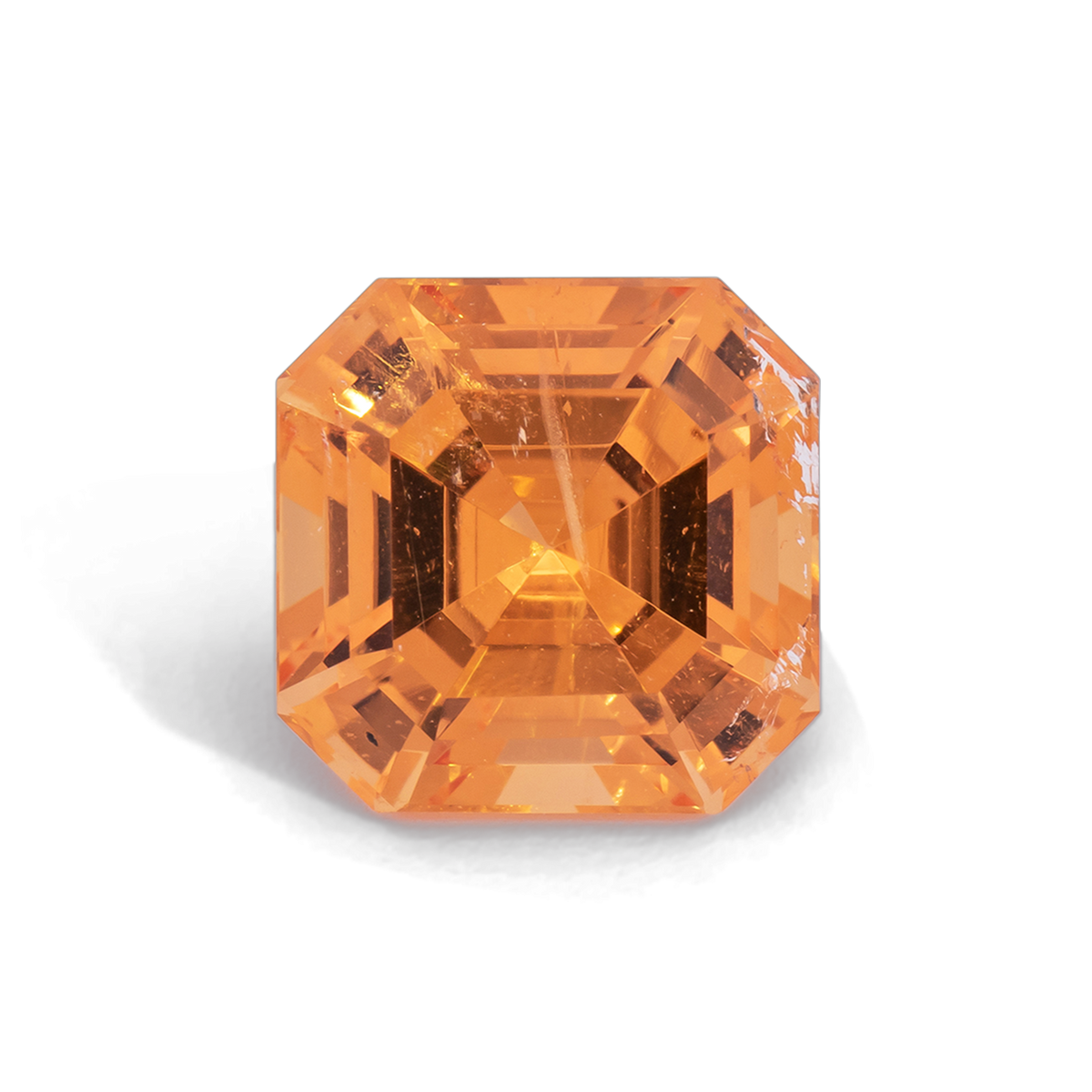 Mandarin Garnet - orange, asscher, 7x7 mm, 2.03 ct, No. MG99009