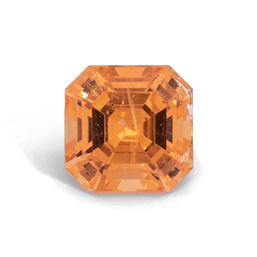 Mandarin Granat - orange, asscher, 7x7 mm, 2.03 ct, Nr. MG99009