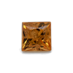 Sapphire - yellow, rectangle, 2.3x2.3 mm, 0.09 - 0.11 ct, No. XSR11251