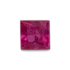 Saphir - rosa, rechteck, 2.3x2.3 mm, 0.08 - 0.10 ct, Nr. XSR11248