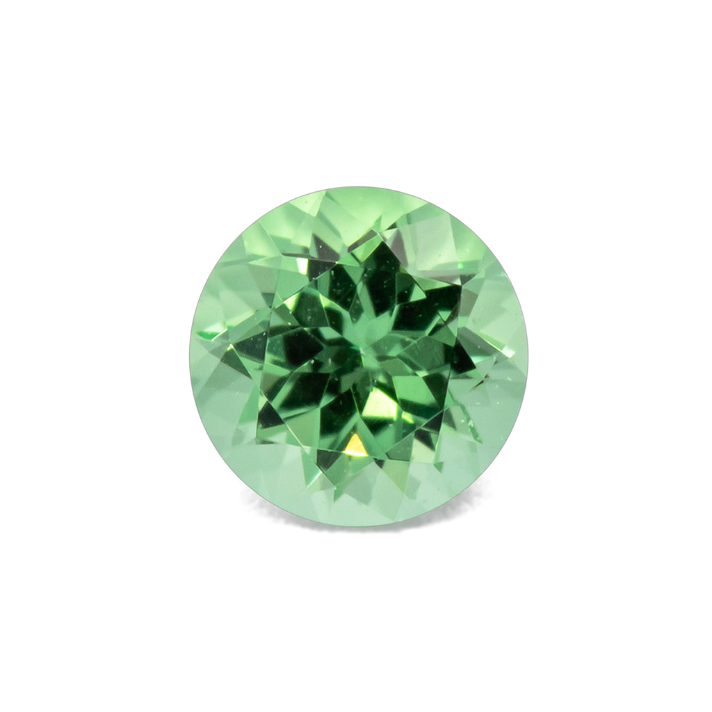 Tsavorit - grün, rund, 3x3 mm, 0.11 - 0.13 ct, Nr. TS91016