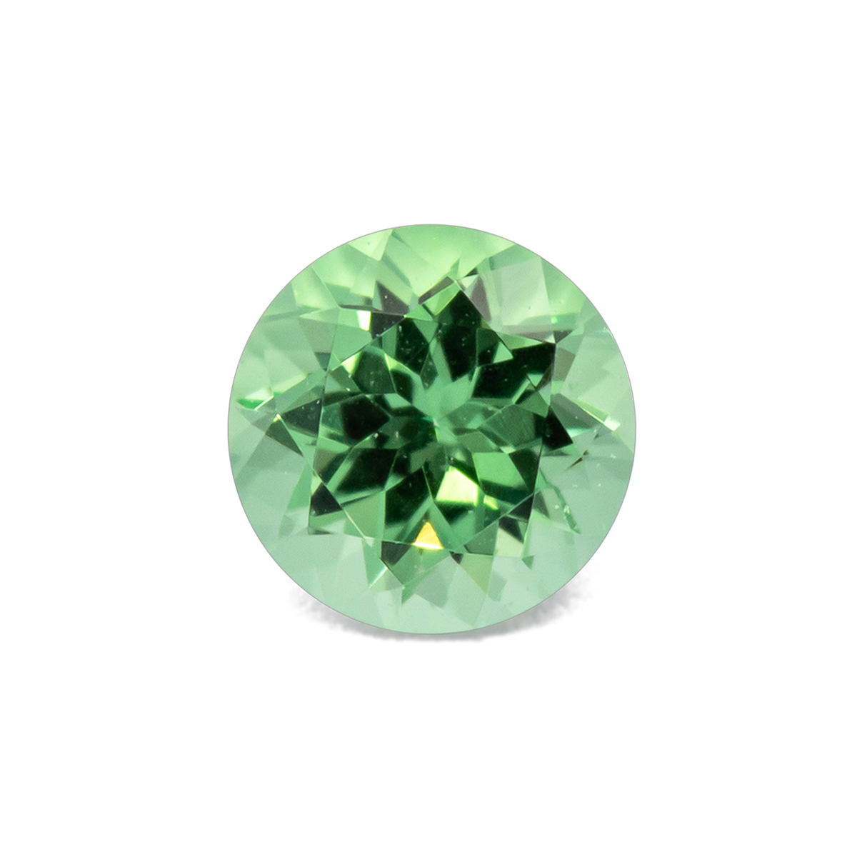 Tsavorit - grün, rund, 3x3 mm, 0.11 - 0.13 ct, Nr. TS91016