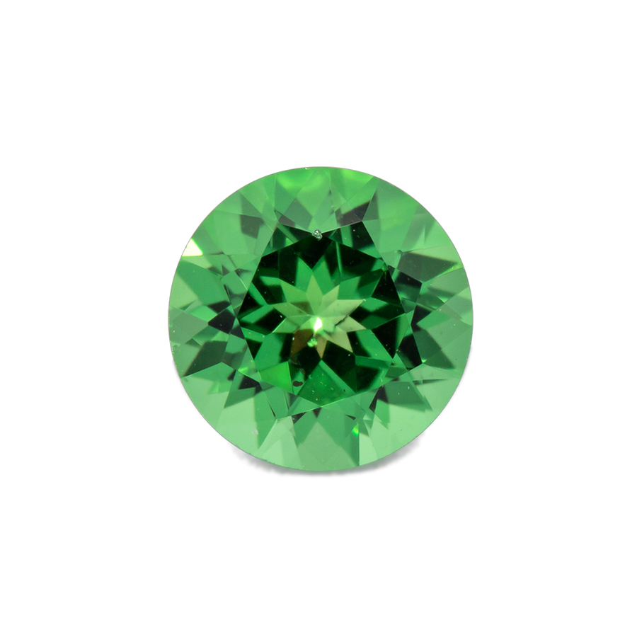 Tsavorit - grün, rund, 4.5x4.5 mm, 0.39 - 0.40 ct, Nr. TS91013