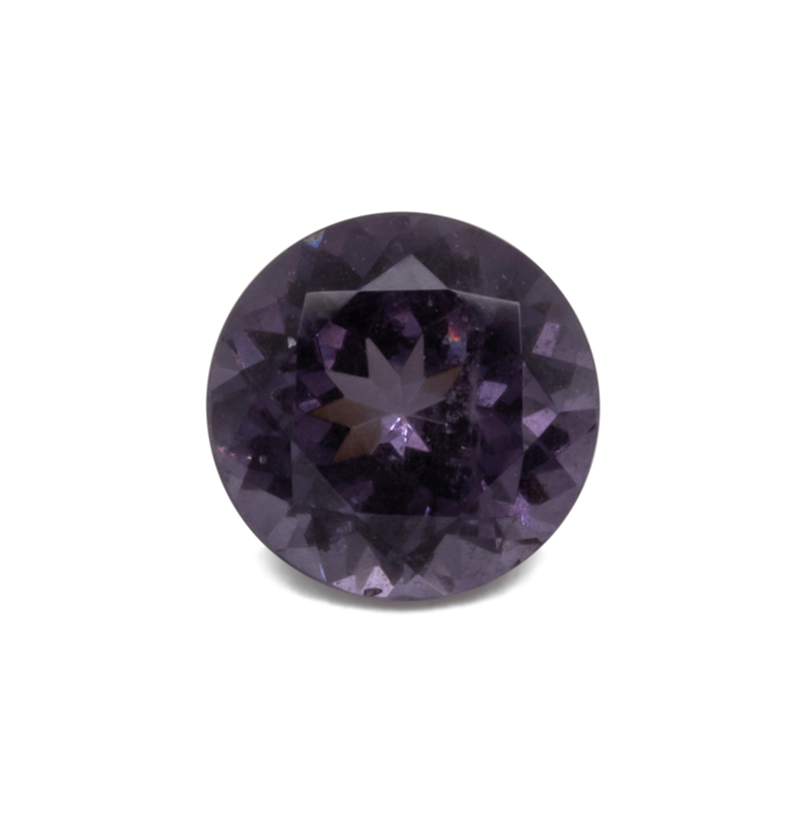 Spinell - lila, rund, 5,1x5,1 mm, 0,55 ct, Nr. SP90015