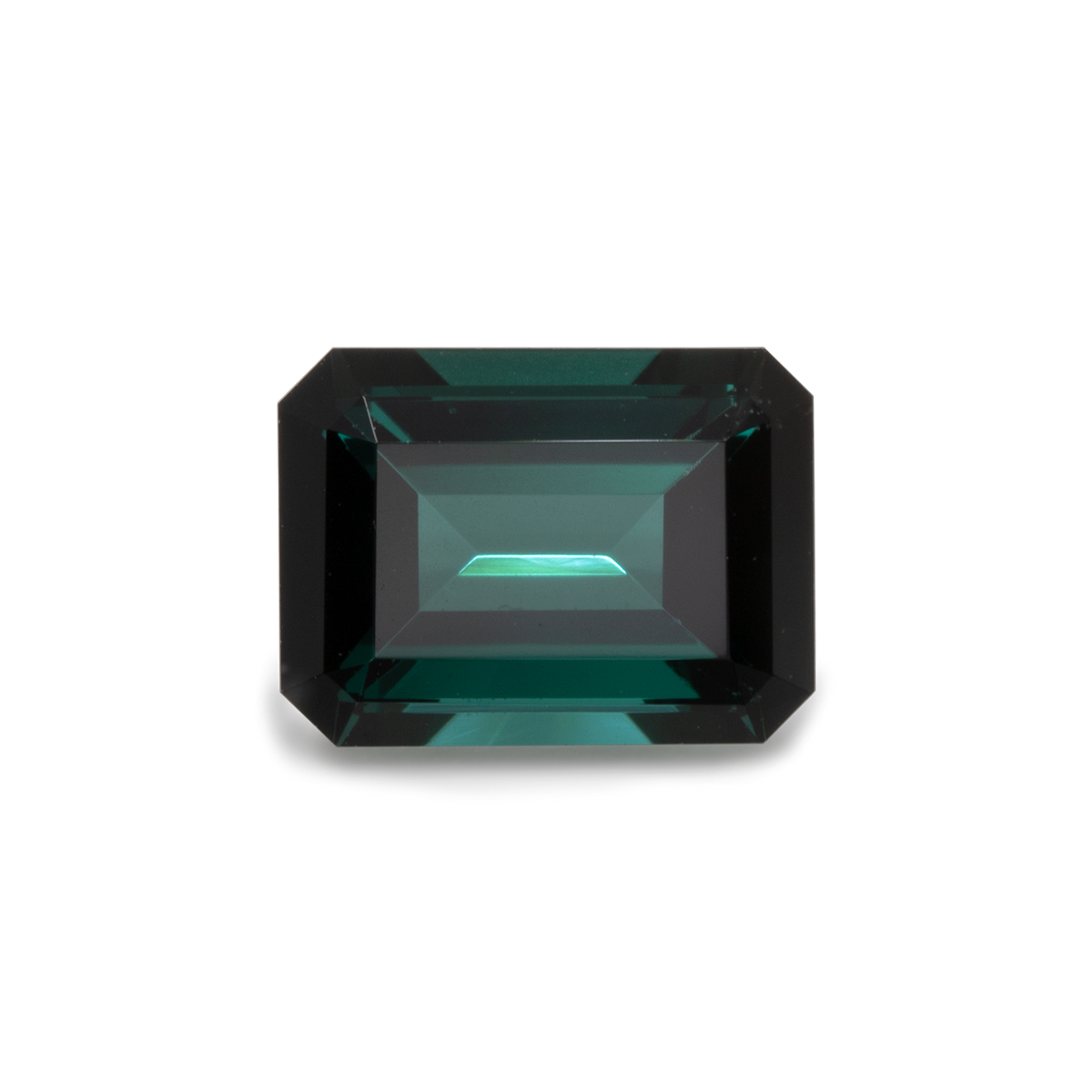 Tourmaline - green, octagon, 8x6 mm, 1.58-1.63 ct, No. TR32001